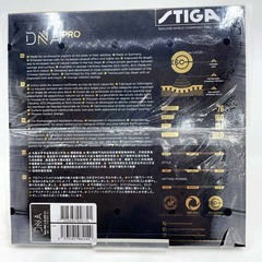 【未使用】スティガ テンション系裏ソフトラバー DNA プロ H 黒 特厚 STIGA 卓球ラバーの画像