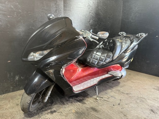 ★支払総額6.5万円★定休日なし！いつでも現車確認可能です！ ホンダ フォルツァZ 黒 MF08 人気のフォルツァ！ 社外ハンドル！ アルミステップ！ エナメルシート！フロントマスク！