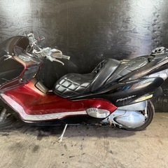 ★支払総額6.5万円★定休日なし！いつでも現車確認可能です！ ホンダ フォルツァZ 黒 MF08 人気のフォルツァ！ 社外ハンドル！ アルミステップ！ エナメルシート！フロントマスク！の画像