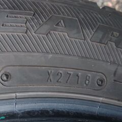 中古スタッドレス185/65-15グッドイヤーアイスナビ6パンク歴無しの画像