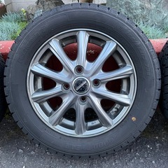 早いもの勝ち‼️155/65/13ホイール付きスタッドレスタイヤの画像