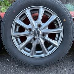 早いもの勝ち‼️155/65/13ホイール付きスタッドレスタイヤの画像