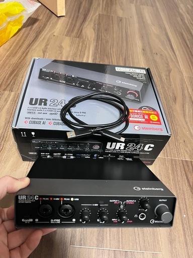 オーディオインターフェイス Steinberg  UR24C