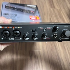 オーディオインターフェイス Steinberg  UR24C　  の画像