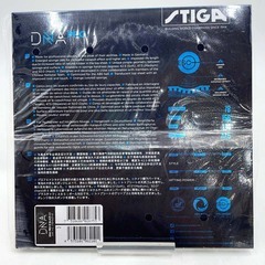 【未使用】スティガ 卓球ラバー DNA PRO M プロ テンション系裏ソフト 黒 特厚 STIGAの画像