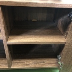 【ドリーム川西店御来店限定】☆ジモティー見たよ♪割引☆  キャビネットテレビ台  クリーニング済み 【99560000034261】の画像