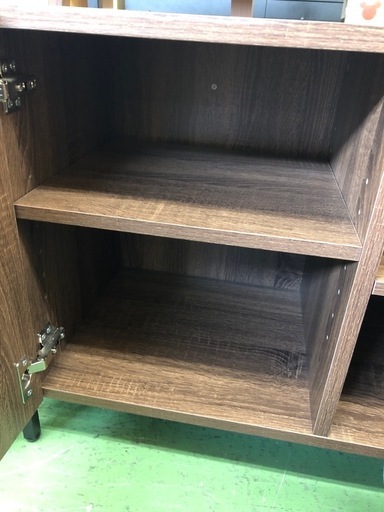 【ドリーム川西店御来店限定】☆ジモティー見たよ♪割引☆  キャビネットテレビ台  クリーニング済み 【99560000034261】