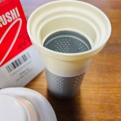 未使用品　象印　魔法瓶　ポット　茶こし付き　1リットル　の画像