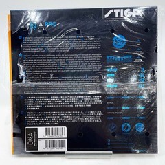 【未使用】スティガ 卓球ラバー DNA PRO M プロ テンション系裏ソフト 黒 特厚 STIGAの画像