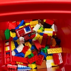 石2511-183 LEGO 赤いバケツ 中古 不揃いの画像