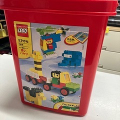 石2511-183 LEGO 赤いバケツ 中古 不揃いの画像