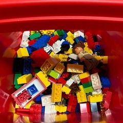 石2511-183 LEGO 赤いバケツ 中古 不揃いの画像