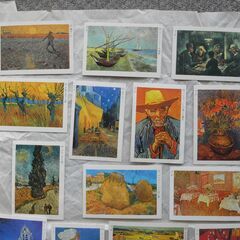 永谷園　名画カード　ゴッホ　ゴーギャン　カード　25枚の画像