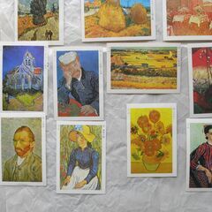 永谷園　名画カード　ゴッホ　ゴーギャン　カード　25枚の画像