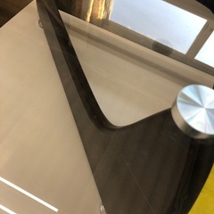 【ドリーム川西店御来店限定】☆ジモティー見たよ♪割引☆  ガラステーブル  クリーニング済み 【99560000034827】の画像