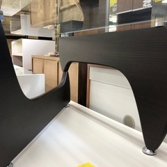 【ドリーム川西店御来店限定】☆ジモティー見たよ♪割引☆  ガラステーブル  クリーニング済み 【99560000034827】の画像