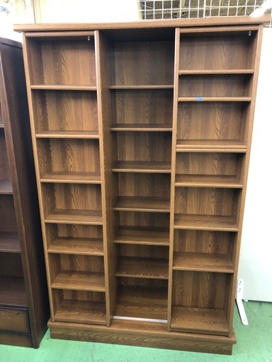 【ドリーム川西店御来店限定】☆ジモティー見たよ♪割引☆  スライド収納棚  クリーニング済み 【99560000021527】