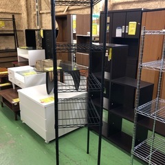 【ドリーム川西店御来店限定】☆ジモティー見たよ♪割引☆  5段メタルラック  クリーニング済み 【99560000035420】の画像