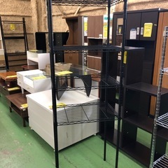 【ドリーム川西店御来店限定】☆ジモティー見たよ♪割引☆  5段メタルラック  クリーニング済み 【99560000035420】の画像