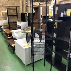 【ドリーム川西店御来店限定】☆ジモティー見たよ♪割引☆  5段メタルラック  クリーニング済み 【99560000035420】の画像