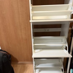 下駄箱・ホワイトの画像