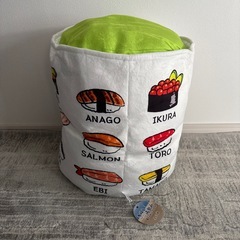寿司屋 湯飲み BIGぬいぐるみの画像
