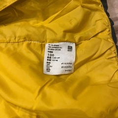 【美品】UNIQLO中綿ベスト100cmの画像