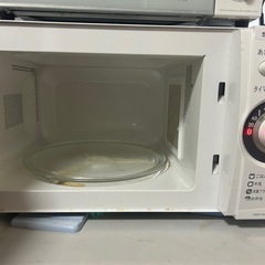 【購入予約済】SHARP 電子レンジの画像