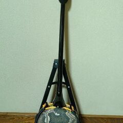 三線、白木、人工皮張、8点セットの画像