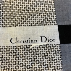 M2511-131 Christian Dior ハンカチ 使用感有りの画像