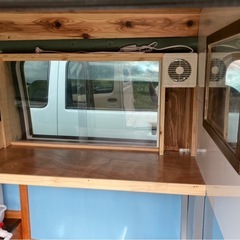 キッチンカー　内装新品　2槽シンク　80Lタンクの画像