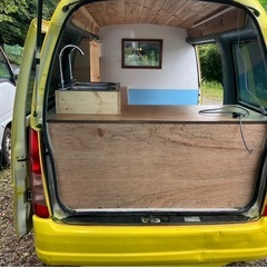 キッチンカー　内装新品　2槽シンク　80Lタンクの画像