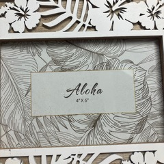 A2511-184 アロハ 写真立て 中古の画像