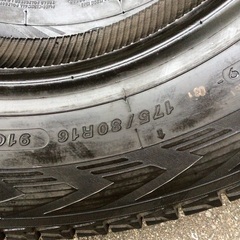 175/80R16バリ溝ジムニーなどの画像