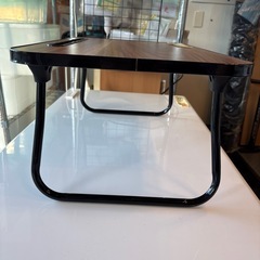 【折りたたみミニテーブル】クリーニング済み【管理番号10811】町の画像