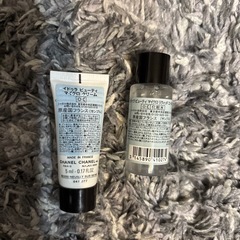 CHANELマイクロクリーム、化粧水サンプルの画像
