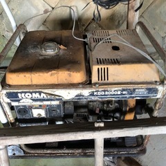 動噴、発電機の画像