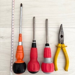工具 日曜大工 ハンドツール パンク修理 ドライバー まとめ売りの画像