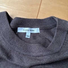 GROBAL WORK グローバルワーク　セーター　150 ブラウンの画像