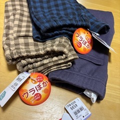 【新品未使用】西松屋　ウラぽか　パンツ　ズボン　95cmの画像