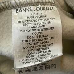 【未使用】BANKS バンクス SUBNY FLEECE プルオーバー パーカー M グレー AFL0229 メンズの画像