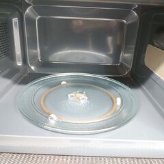 3か月間保証☆配達有り！5800円(税込）ヤマダセレクト 電子レンジ 2024年製 ターンテーブル ブラックの画像