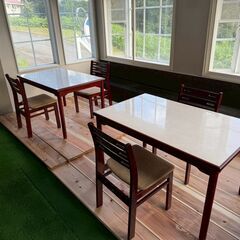 【高品質カリモク製】ダイニングテーブルセットの画像