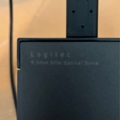 ロジテックの外付けポータブルブルーレイドライブの画像