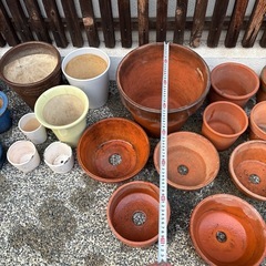 植木鉢　中古品　33鉢の画像