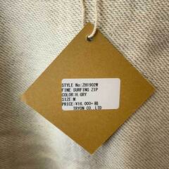 Almond Surfboards & Design アーモンド サーフボード デザイン SURFING ZIP ジップ スウェット パーカー M グレー ZH1902W ユニセックスの画像