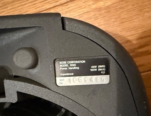 車のパーツ BOSE  1020