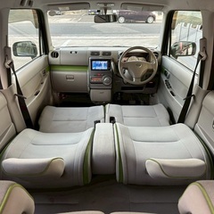 特別仕様車‼️走行10万キロ☆H27年式☆月々9千円〜分割払い可❗️車検2年付き！【名義変更代込み】車内広い！大人気☆ムーブコンテ☆Bluetooth対応ナビ付き☆ETC付き☆フルオートエアコン☆ドライブレコーダー付きのフル装備☆そのまま乗って帰れます‼️の画像