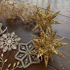 クリスマスツリー　オーナメント　10点セットの画像