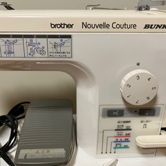 文化服装学院brother Nouvelle Couture 職業用ミシンの画像